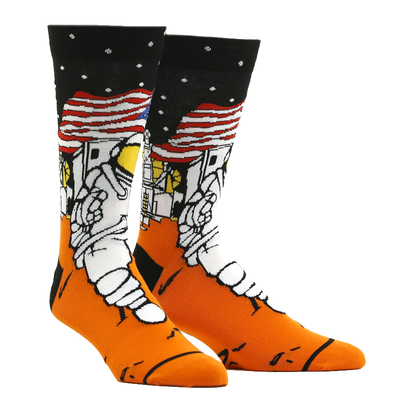 Mars Landing Socks