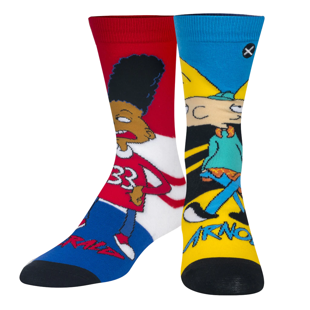 Hey Arnold - Hillwood Boys Socks - Womens