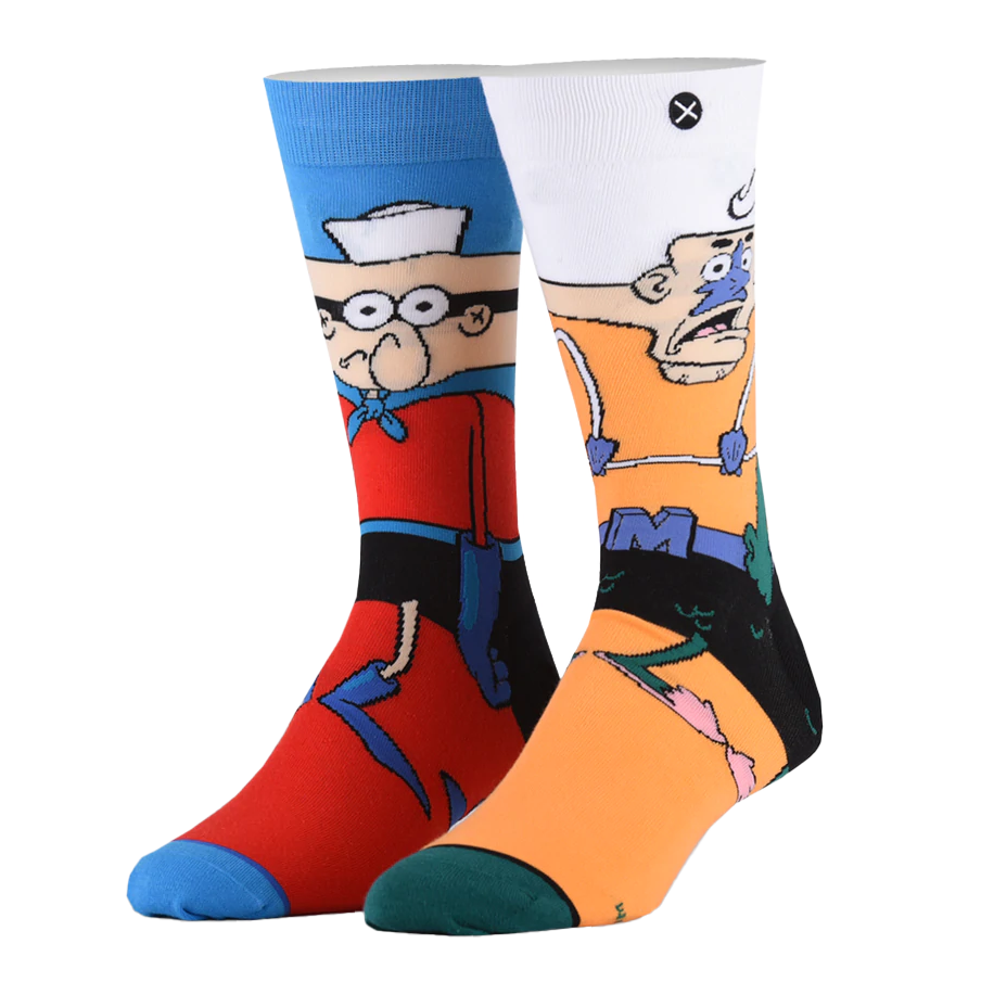 SpongeBob - Mermaid Man &amp; Barnacle Boy Knit Socks