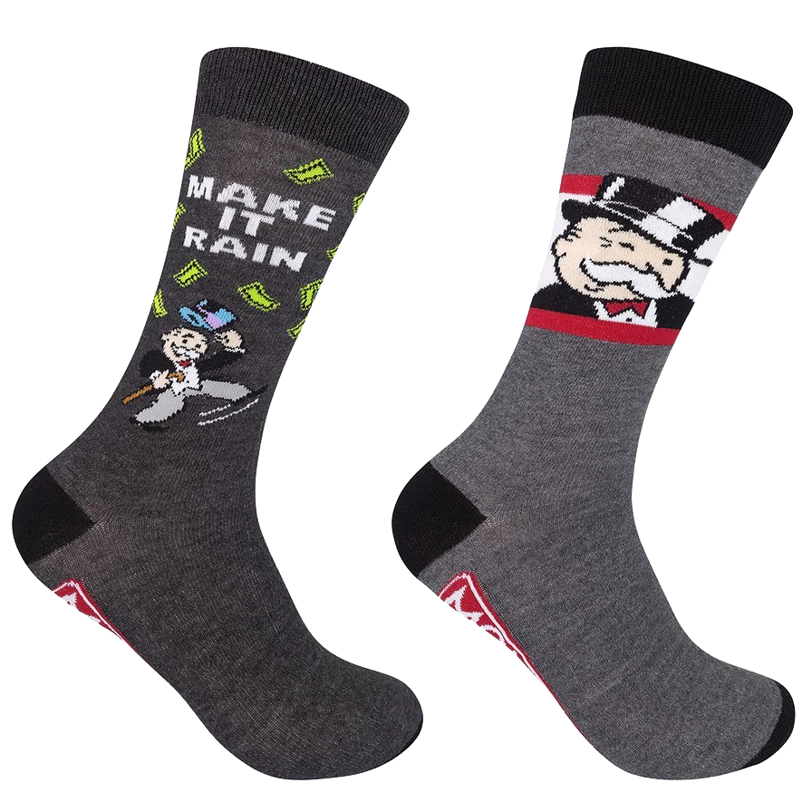 Monopoly Socks - 2 pair