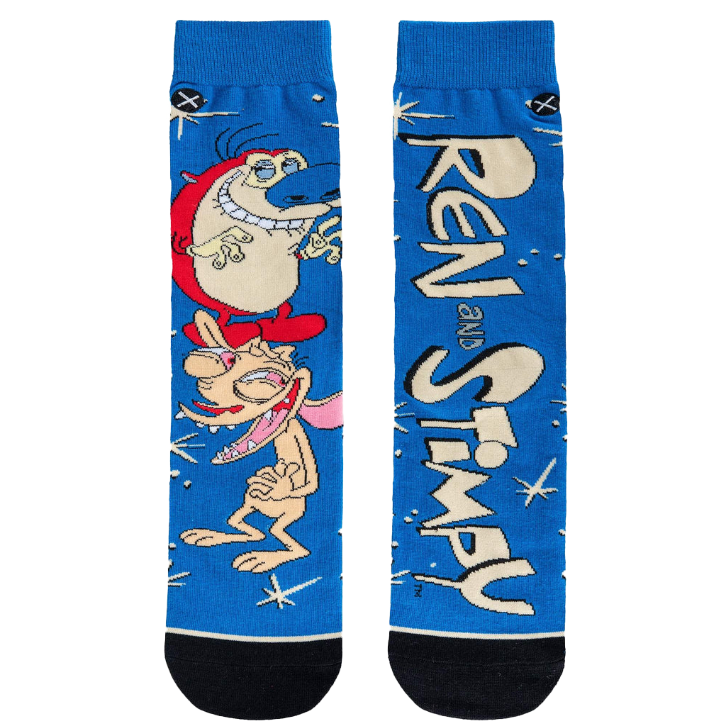 Ren &amp; Stimpy 360 Knit Socks