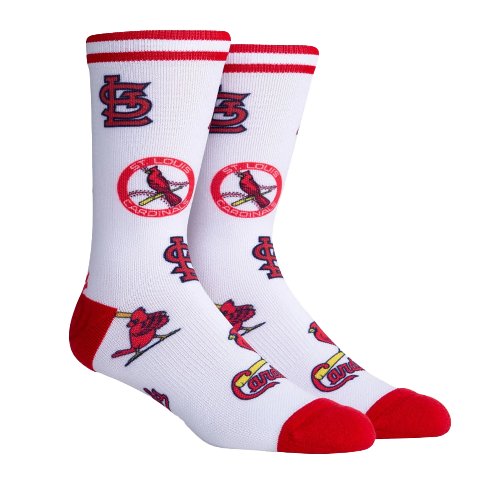 Stance St. Louis Cardinals Team Mascot Logo Crew Socks